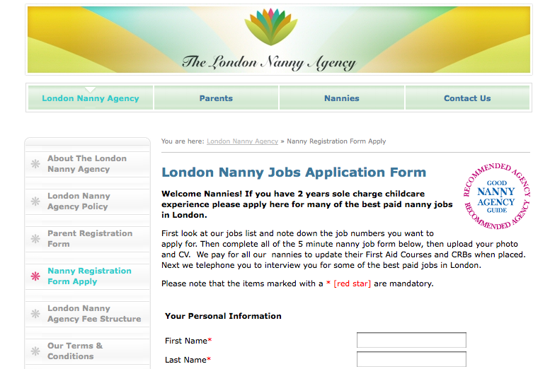 London Nanny Agency