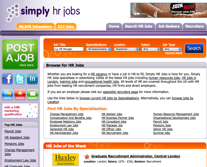 Simply HR Jobs
