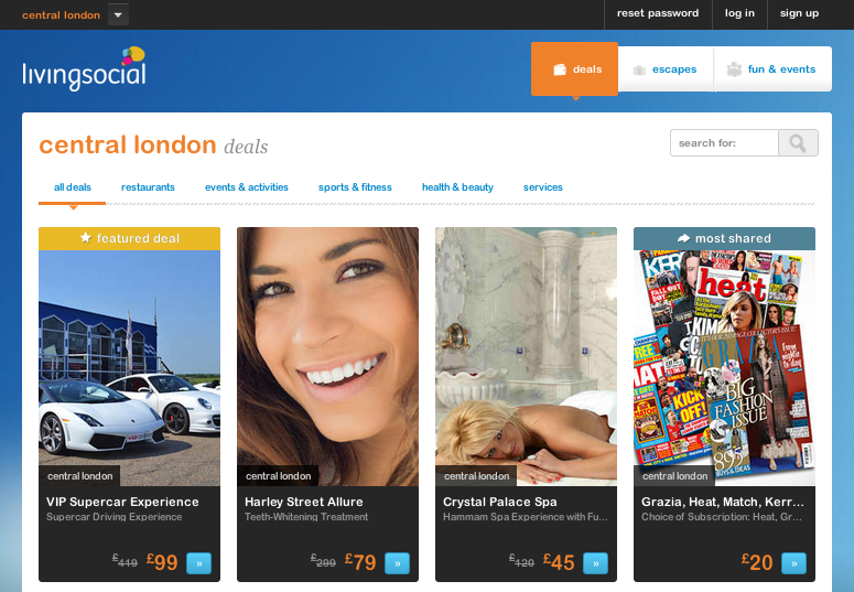 livingsocial uk Broke in London
