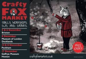 Crafty Fox Christmas Markets 2015