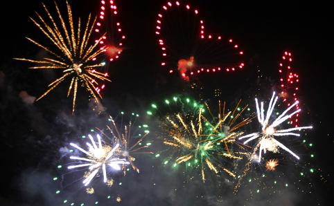 Fireworks Night in London 2015
