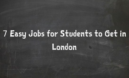 Students jobs london