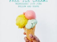 Free Icecream this Wednesday