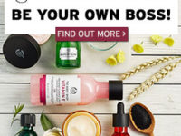 Become your own boss with The Body Shop