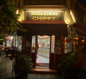 Golden chippy in Greenwich